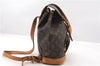 Authentic Louis Vuitton Monogram Montsouris MM Backpack M51136 LV 2435F