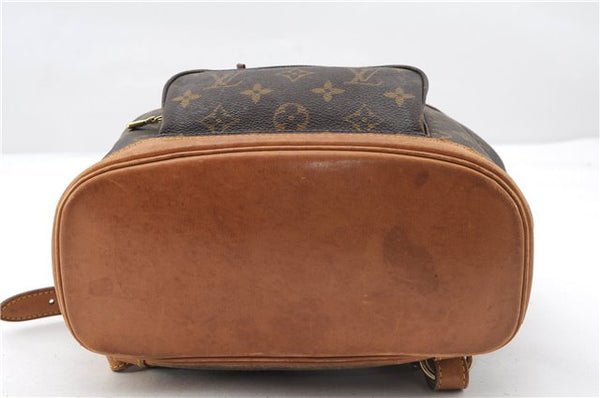 Authentic Louis Vuitton Monogram Montsouris MM Backpack M51136 LV 2435F