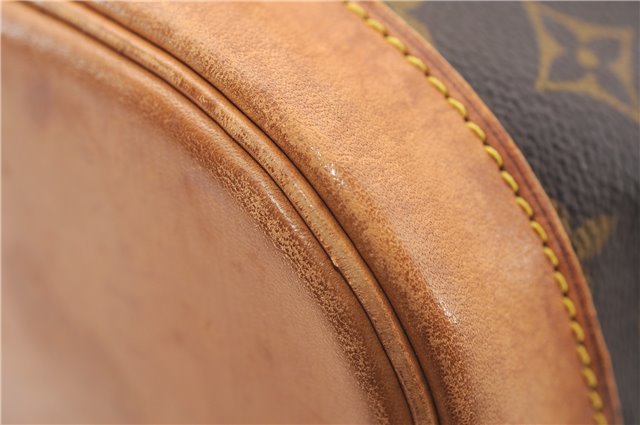 Authentic Louis Vuitton Monogram Montsouris MM Backpack M51136 LV 2435F