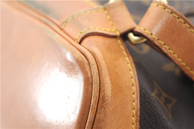 Authentic Louis Vuitton Monogram Montsouris MM Backpack M51136 LV 2435F