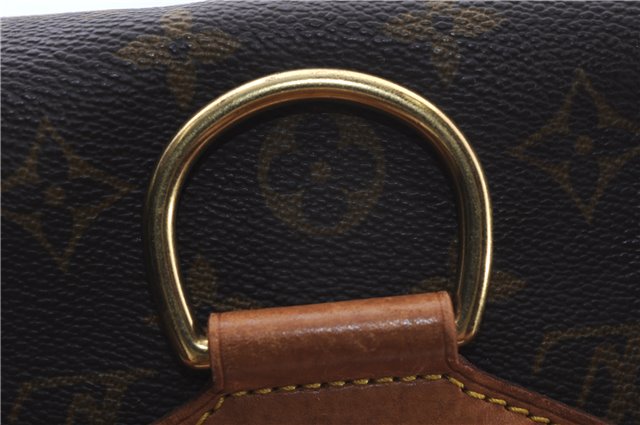 Authentic Louis Vuitton Monogram Montsouris MM Backpack M51136 LV 2435F