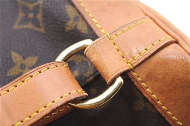 Authentic Louis Vuitton Monogram Montsouris MM Backpack M51136 LV 2435F