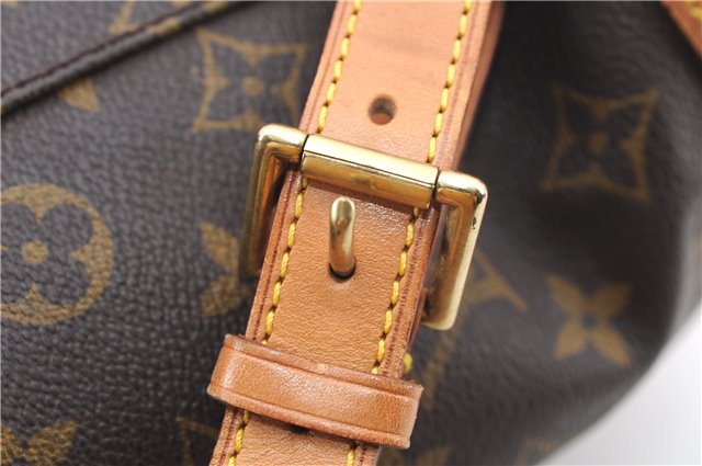 Authentic Louis Vuitton Monogram Montsouris MM Backpack M51136 LV 2435F