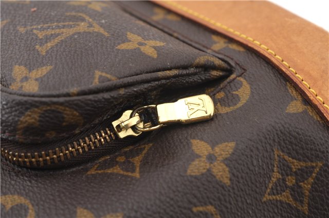 Authentic Louis Vuitton Monogram Montsouris MM Backpack M51136 LV 2435F