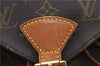 Authentic Louis Vuitton Monogram Montsouris MM Backpack M51136 LV 2435F