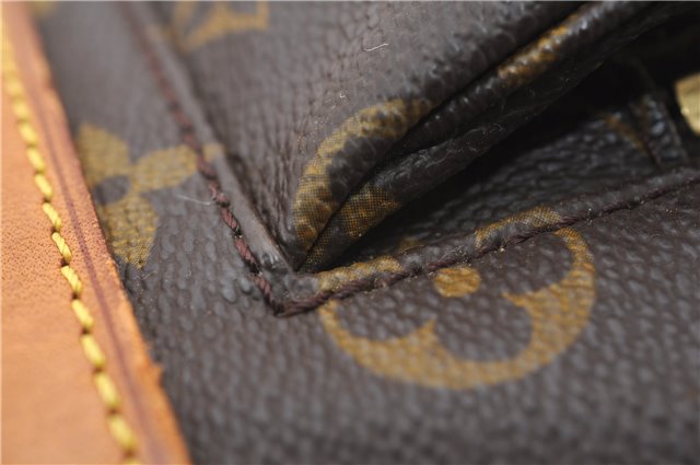 Authentic Louis Vuitton Monogram Montsouris MM Backpack M51136 LV 2435F