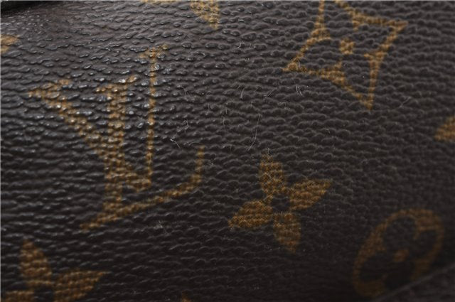 Authentic Louis Vuitton Monogram Montsouris MM Backpack M51136 LV 2435F