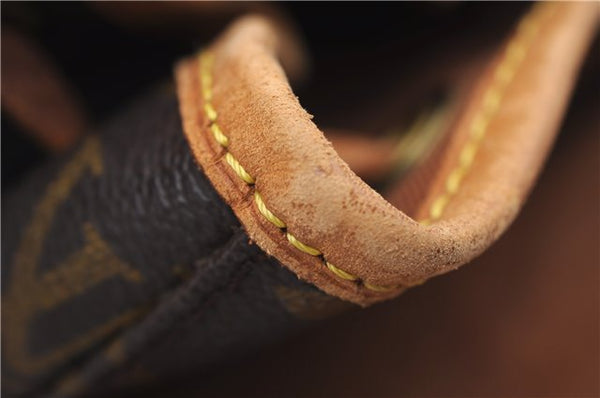 Authentic Louis Vuitton Monogram Montsouris MM Backpack M51136 LV 2435F