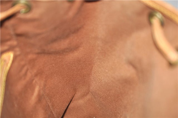 Authentic Louis Vuitton Monogram Montsouris MM Backpack M51136 LV 2435F