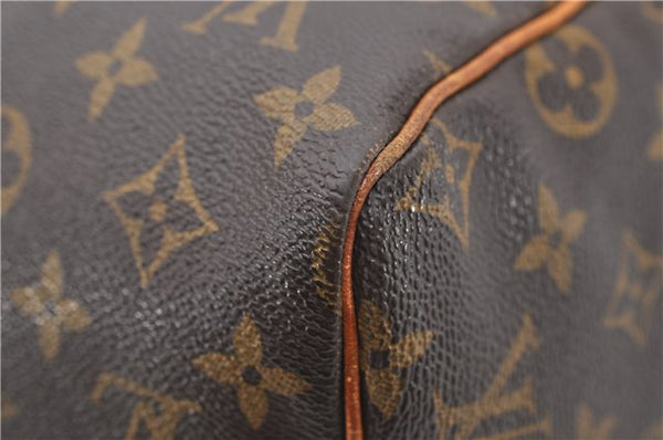 Authentic Louis Vuitton Monogram Speedy 30 Hand Bag M41526 LV 2436D