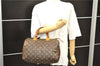 Authentic Louis Vuitton Monogram Speedy 30 Hand Bag M41526 LV 2436D