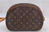 Authentic Louis Vuitton Monogram Blois Shoulder Cross Body Bag M51221 LV 2436F