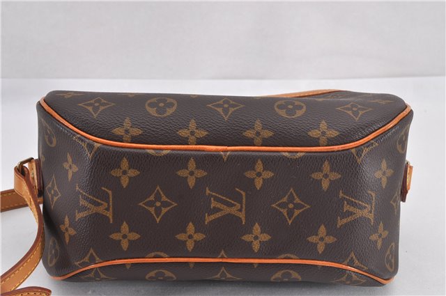 Authentic Louis Vuitton Monogram Blois Shoulder Cross Body Bag M51221 LV 2436F