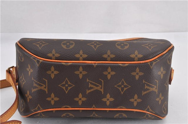 Authentic Louis Vuitton Monogram Blois Shoulder Cross Body Bag M51221 LV 2436F
