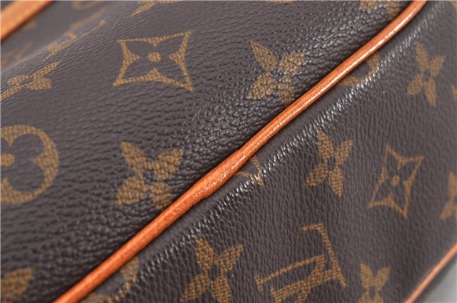 Authentic Louis Vuitton Monogram Blois Shoulder Cross Body Bag M51221 LV 2436F