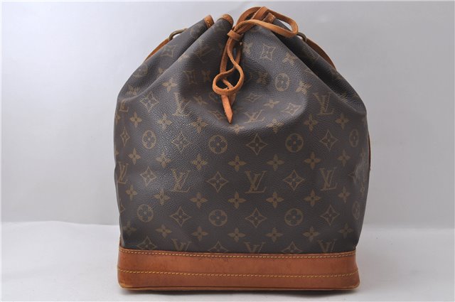 Authentic Louis Vuitton Monogram Noe Shoulder Bag M42224 LV 2437D