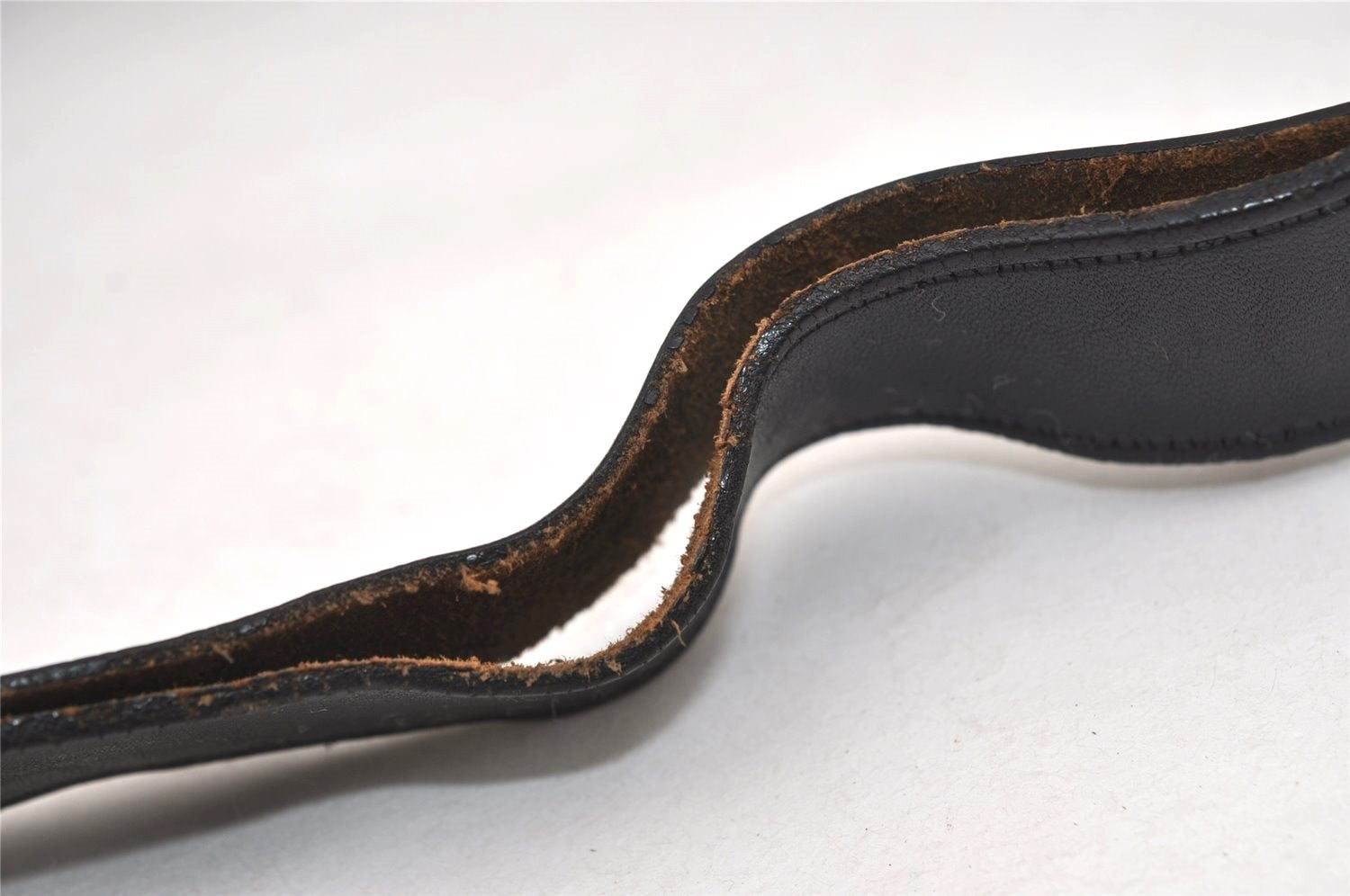 Authentic GUCCI Vintage Shoulder Hand Bag GG Canvas Leather 107752 Black 2437I