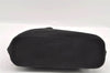 Authentic GUCCI Vintage Shoulder Hand Bag GG Canvas Leather 107752 Black 2437I