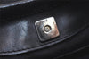 Authentic GUCCI Vintage Shoulder Hand Bag GG Canvas Leather 107752 Black 2437I