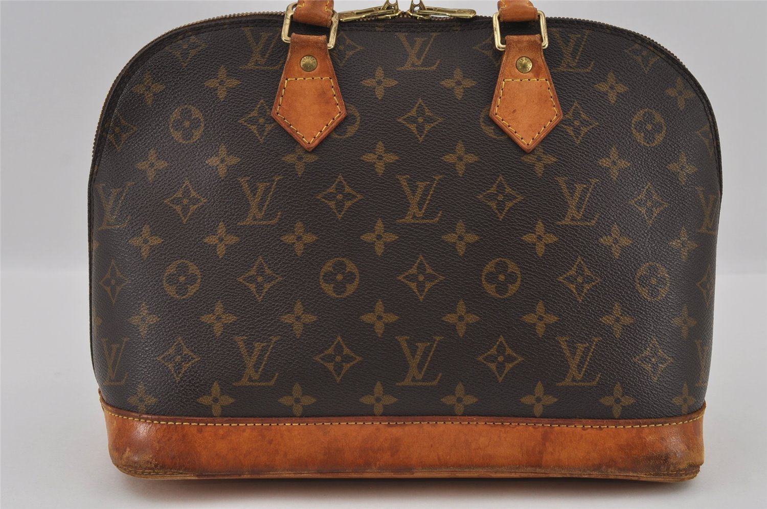 Authentic Louis Vuitton Monogram Alma Hand Bag Purse M51130 LV 2438I