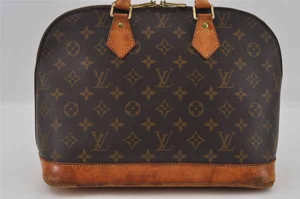 Authentic Louis Vuitton Monogram Alma Hand Bag Purse M51130 LV 2438I