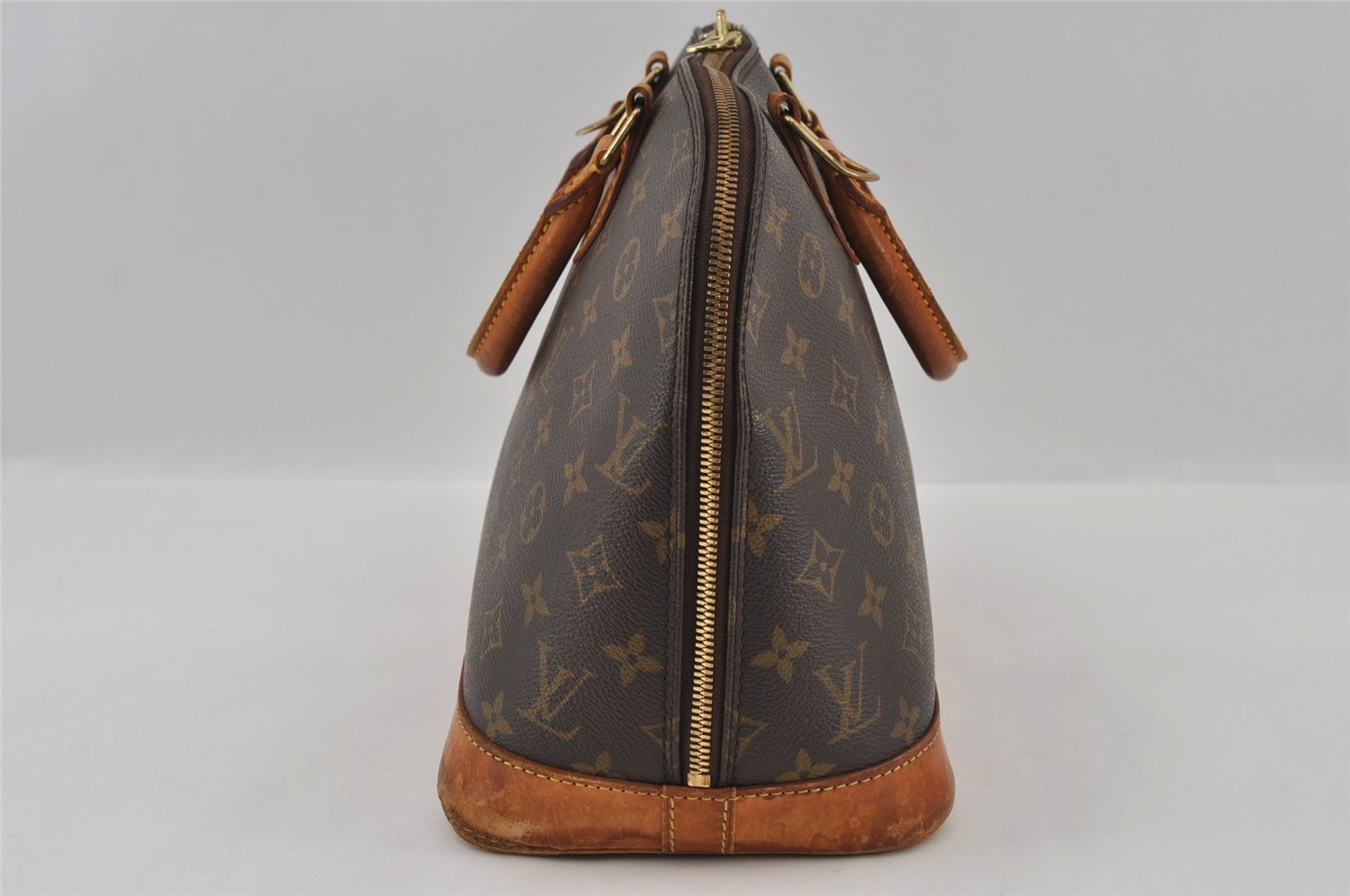 Authentic Louis Vuitton Monogram Alma Hand Bag Purse M51130 LV 2438I