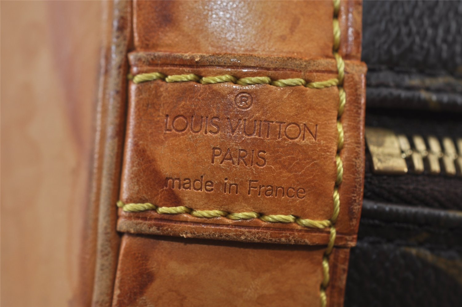 Authentic Louis Vuitton Monogram Alma Hand Bag Purse M51130 LV 2438I