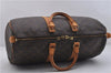 Authentic Louis Vuitton Monogram Keepall 45 Boston Bag M41428 LV 2439D