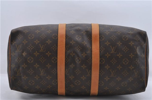 Authentic Louis Vuitton Monogram Keepall 45 Boston Bag M41428 LV 2439D