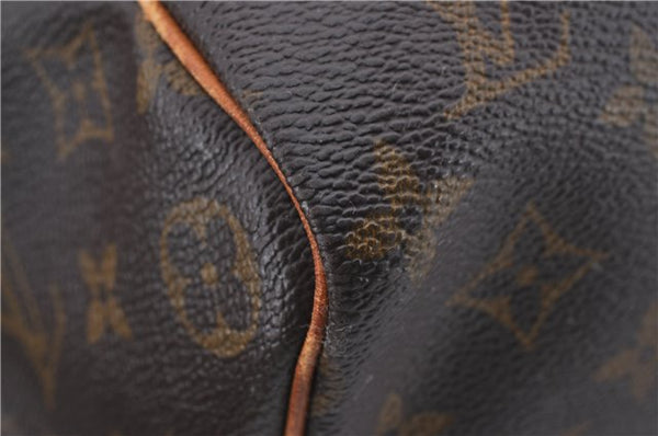 Authentic Louis Vuitton Monogram Keepall 45 Boston Bag M41428 LV 2439D