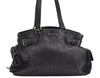 Authentic PRADA Vintage Leather Nappa Shoulder Hand Bag Black 2443I