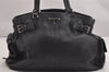 Authentic PRADA Vintage Leather Nappa Shoulder Hand Bag Black 2443I