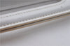 Authentic GUCCI Vintage Hand Bag Purse Leather White 2445D