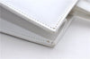 Authentic GUCCI Vintage Hand Bag Purse Leather White 2445D
