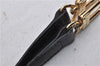 Authentic Louis Vuitton Leather Shoulder Strap Black 40.6-47.6" LV 2445F