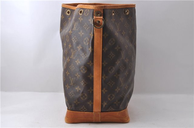 Authentic Louis Vuitton Monogram Noe Shoulder Bag M42224 LV Junk 2447D