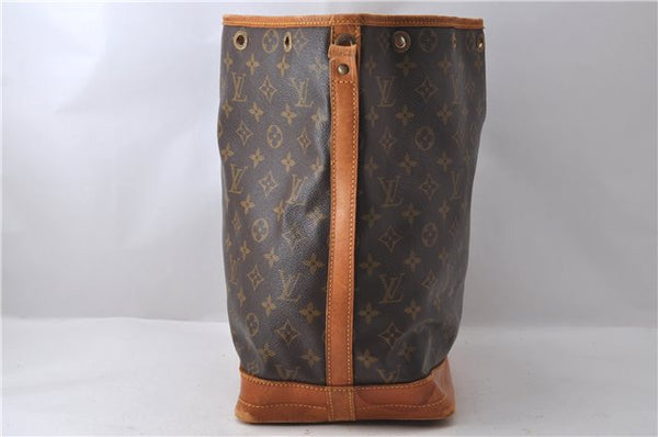 Authentic Louis Vuitton Monogram Noe Shoulder Bag M42224 LV Junk 2447D