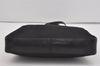 Authentic PRADA Nylon Tessuto Leather Shoulder Tote Bag Purse Black 2447I