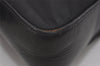 Authentic PRADA Nylon Tessuto Leather Shoulder Tote Bag Purse Black 2447I