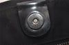 Authentic PRADA Nylon Tessuto Leather Shoulder Tote Bag Purse Black 2447I