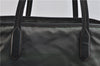 Authentic PRADA Nylon Leather Shoulder Tote Bag Green Khaki Gray 2449D