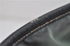 Authentic PRADA Nylon Leather Shoulder Tote Bag Green Khaki Gray 2449D