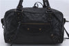 Authentic BALENCIAGA Classic The Box 2Way Hand Bag Leather 145694 Black 2450D