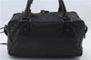 Authentic BALENCIAGA Classic The Box 2Way Hand Bag Leather 145694 Black 2450D