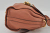 Authentic Chloe Elsie Vintage 2Way Hand Bag Purse Leather Pink 2451I