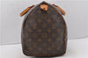 Authentic Louis Vuitton Monogram Speedy 35 Hand Bag M41524 LV 2452D