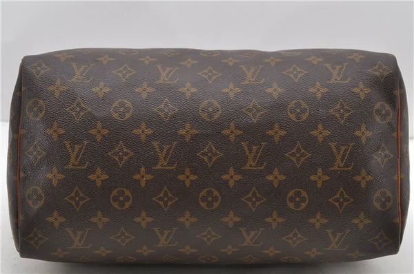 Authentic Louis Vuitton Monogram Speedy 35 Hand Bag M41524 LV 2452D