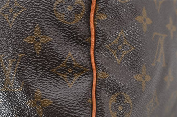 Authentic Louis Vuitton Monogram Speedy 35 Hand Bag M41524 LV 2452D