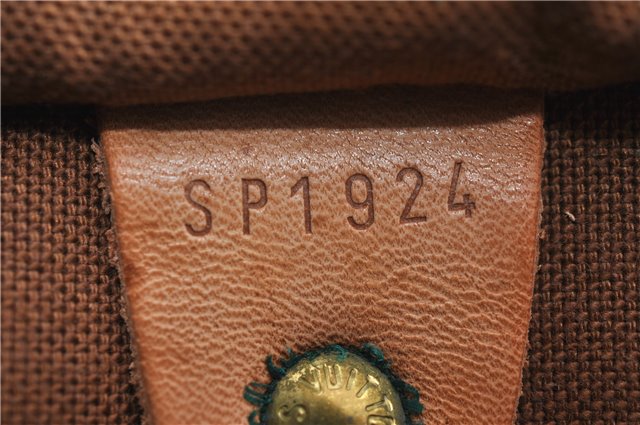 Authentic Louis Vuitton Monogram Speedy 35 Hand Bag M41524 LV 2452D
