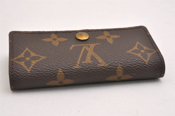 Authentic Louis Vuitton Monogram Multicles 4 Four Hooks Key Case M62631 LV 2454I